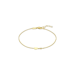 Collana in oro con diamante