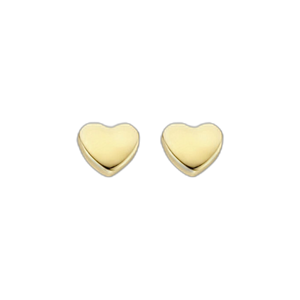 Orecchini a cuore in oro