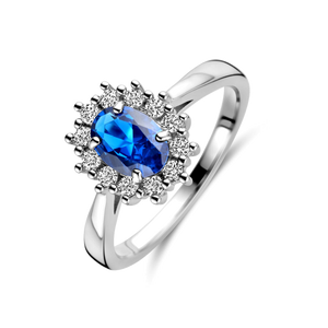 Anelli in argento con zircone
