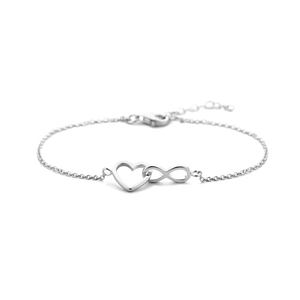 Bracciali a cuore in argento