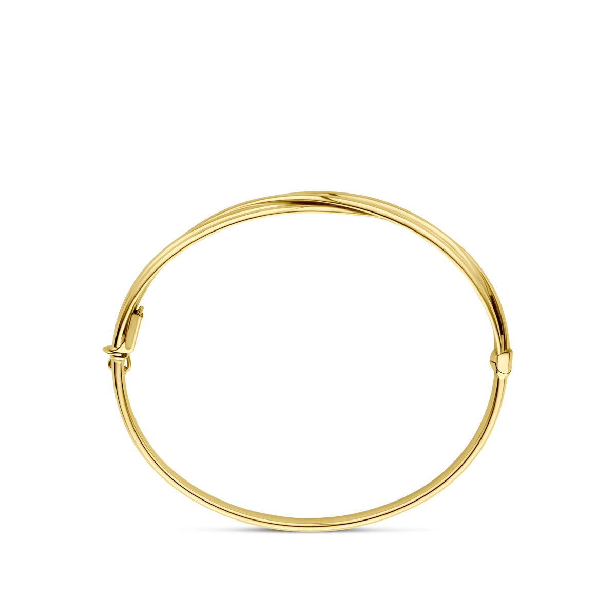 bangle 9 mm 60 mm oro giallo 14K