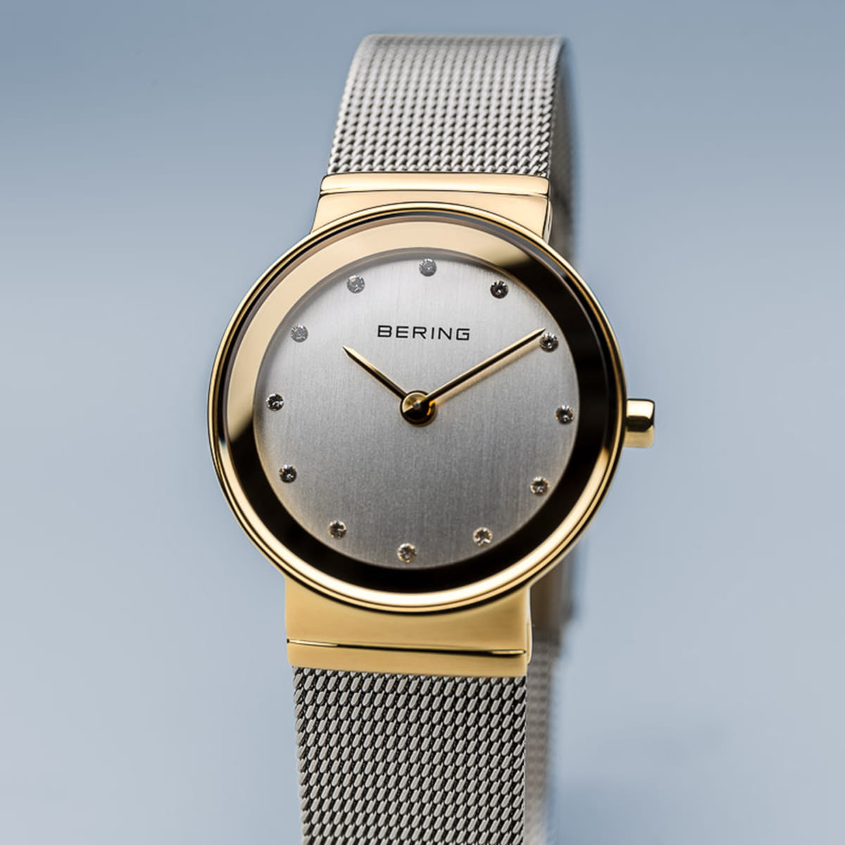 Bering orologio da donna quadrante argento - 10126-001