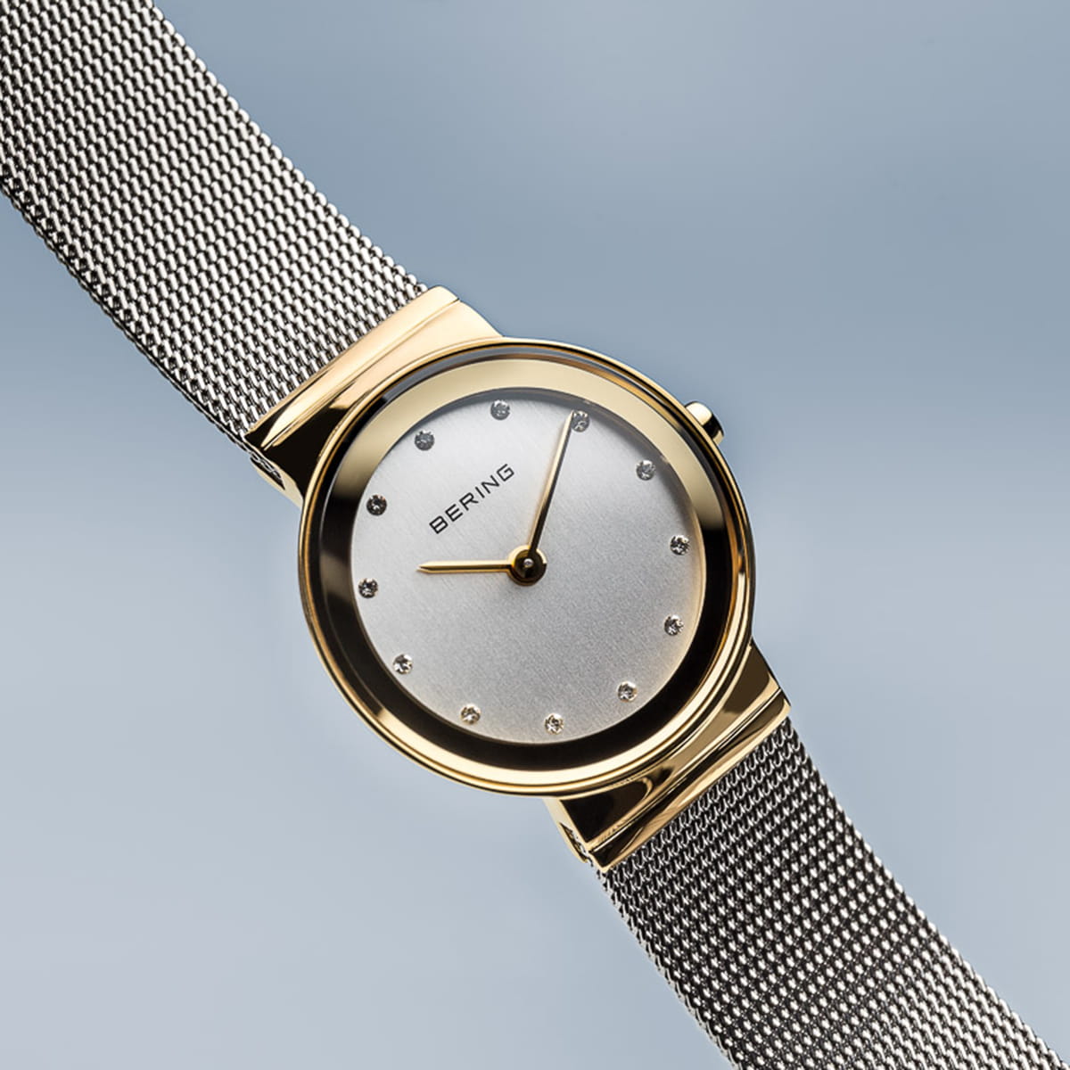 Bering orologio da donna quadrante argento - 10126-001