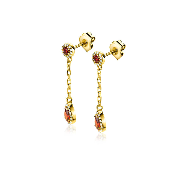 Zinzi Oorbellen Gold Plated Zio2560