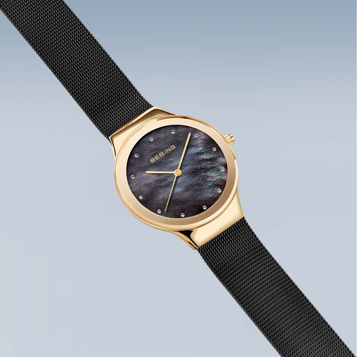 Bering orologio da donna quadrante nero - 12934-132