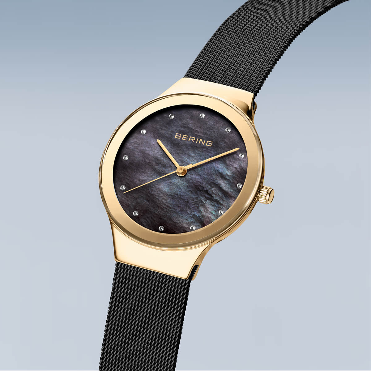 Bering orologio da donna quadrante nero - 12934-132