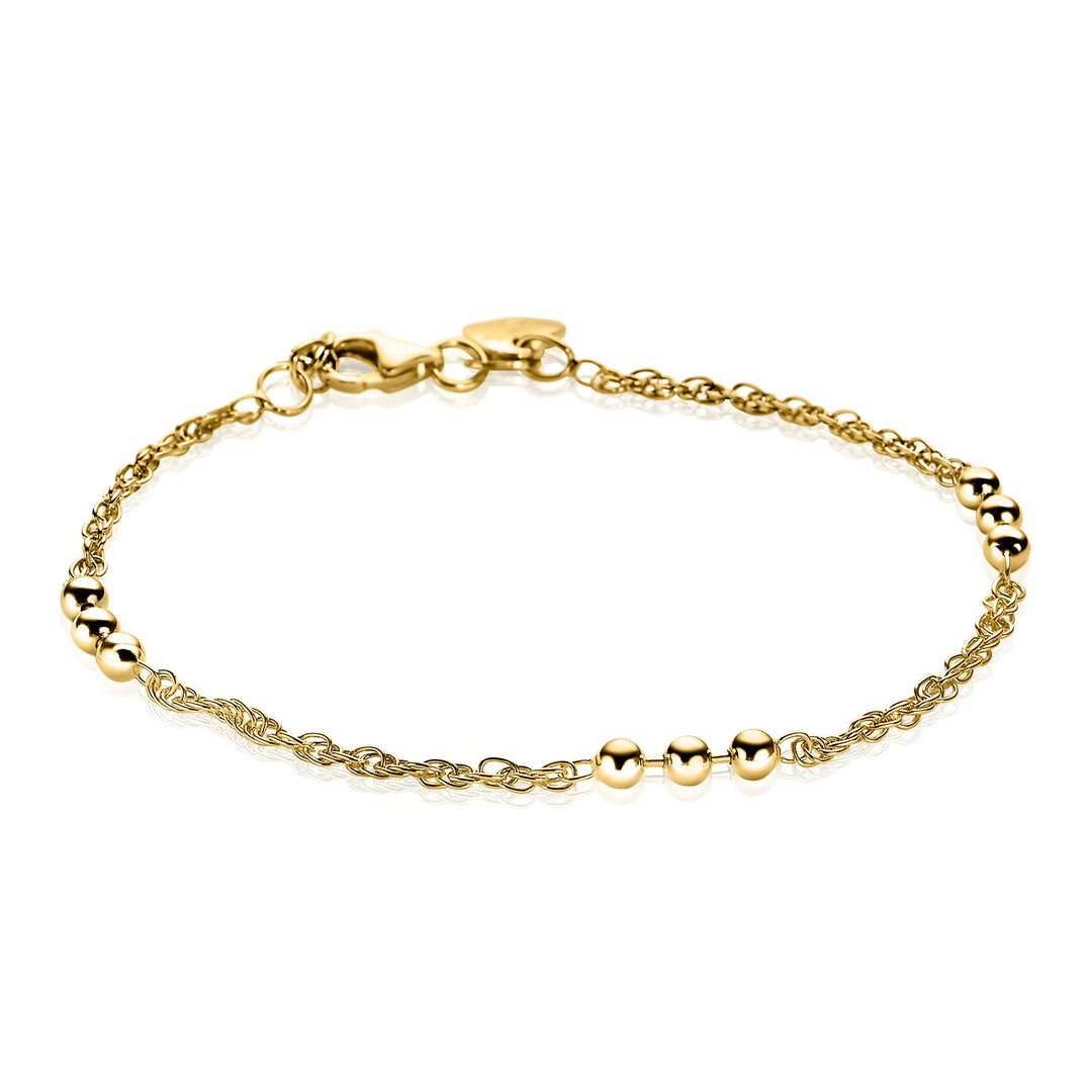 Bracciale Zinzi Placcato Oro Zia1422 G