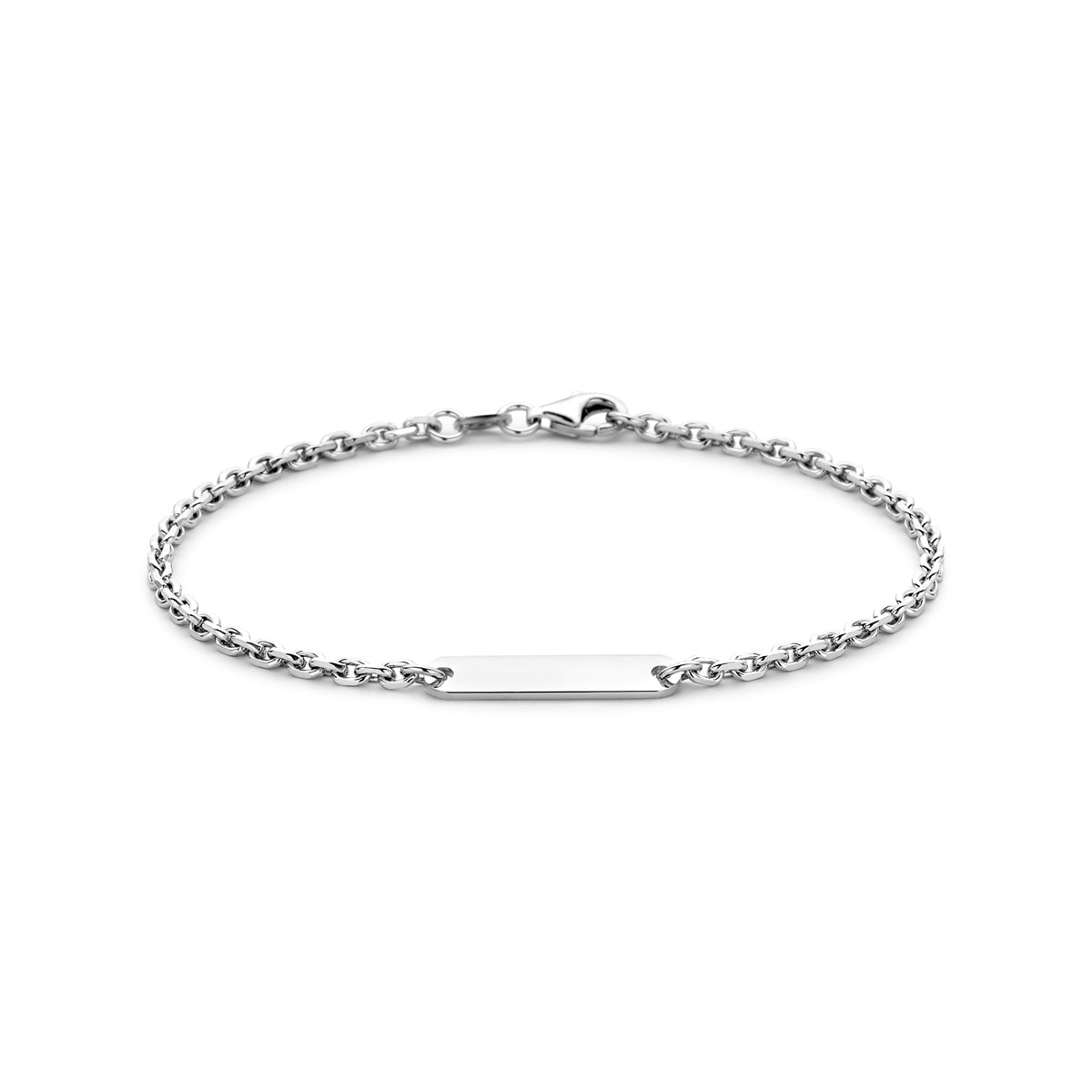 graveerarmband zilver gerhodineerd