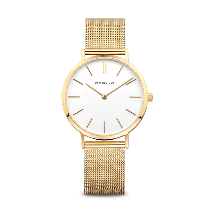 bering dames horloge witte wijzerplaat - 14134-331