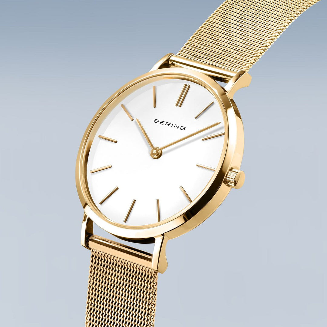 bering dames horloge witte wijzerplaat - 14134-331