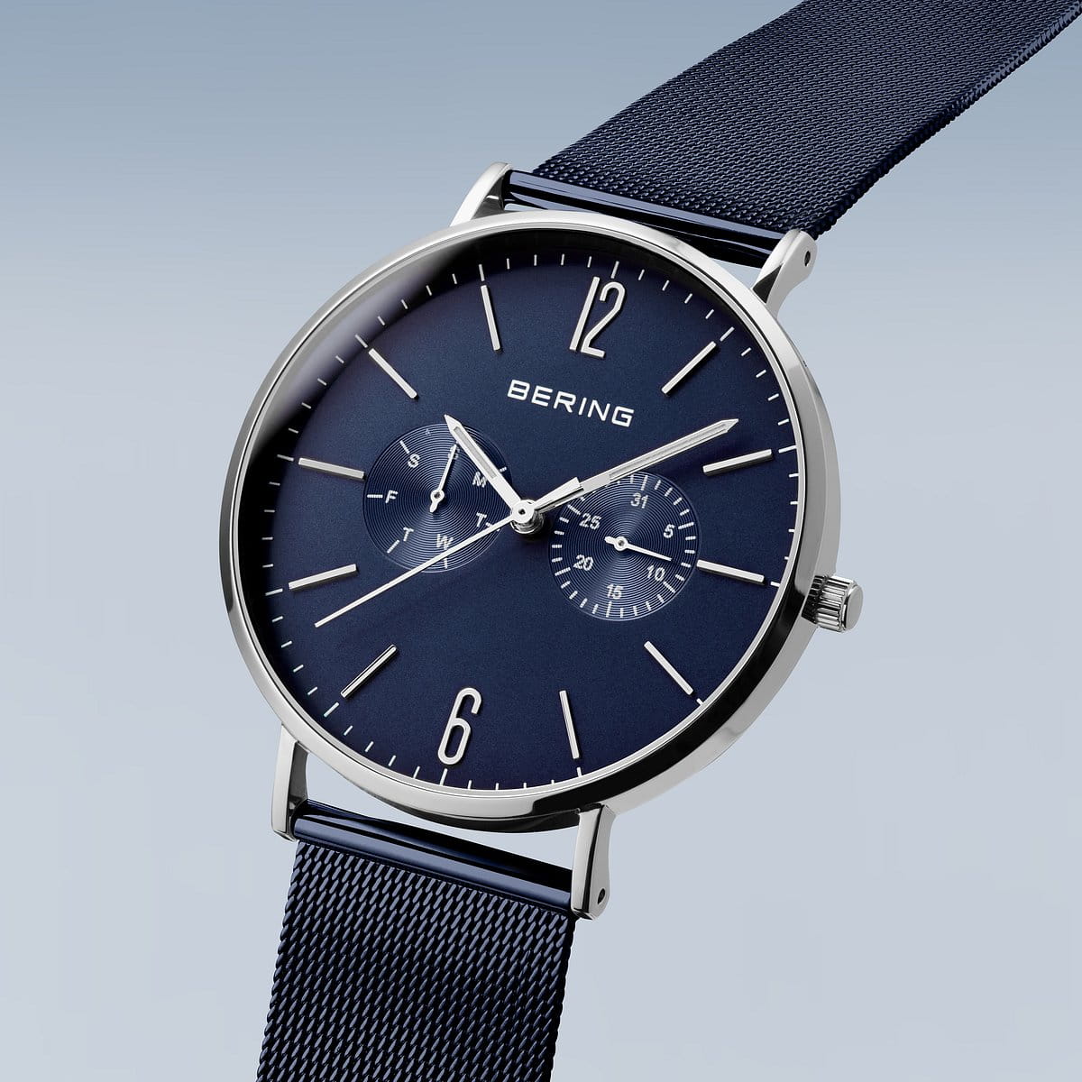 orologio da uomo bering quadrante blu - 14240-303