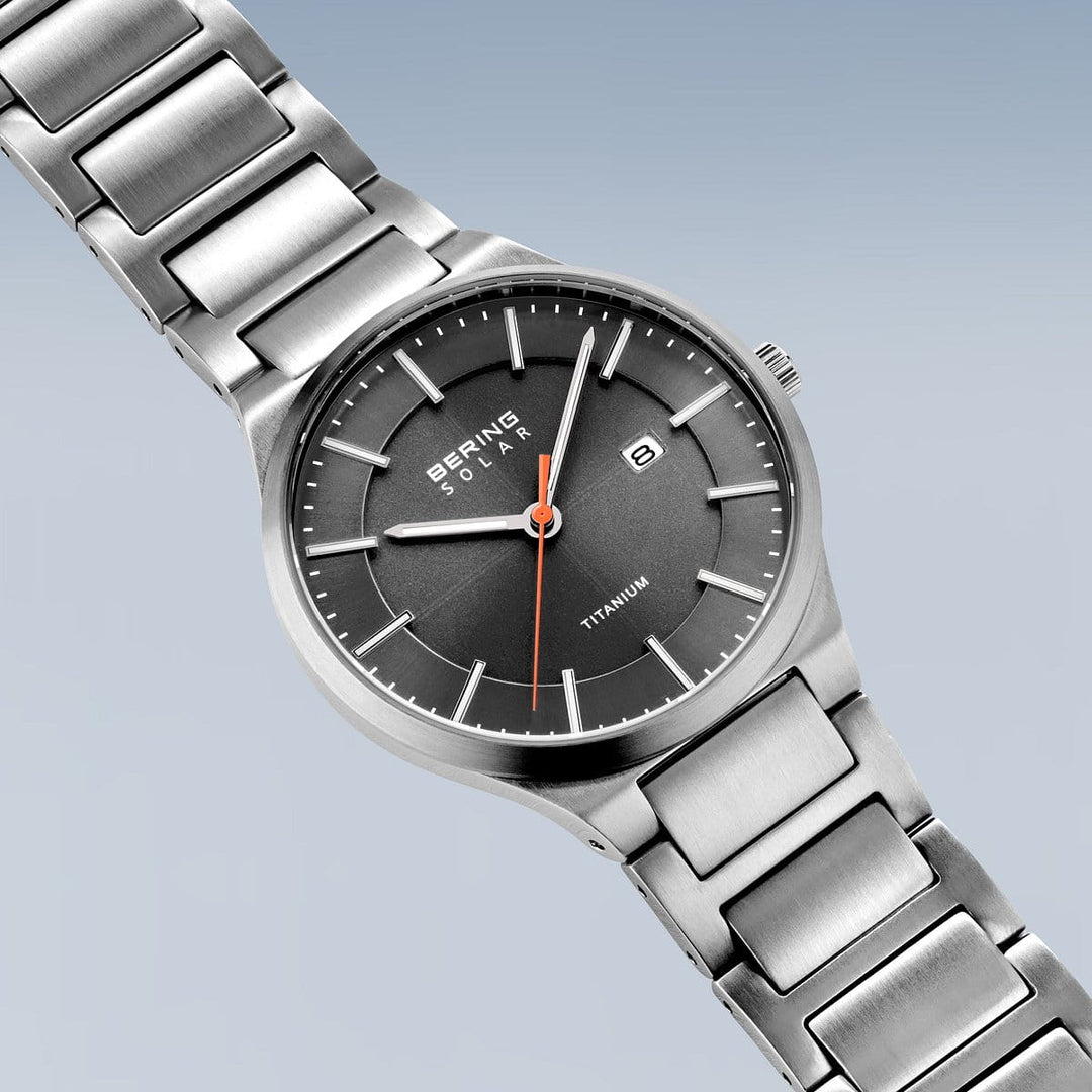 orologio da uomo bering quadrante grigio - 15239-779