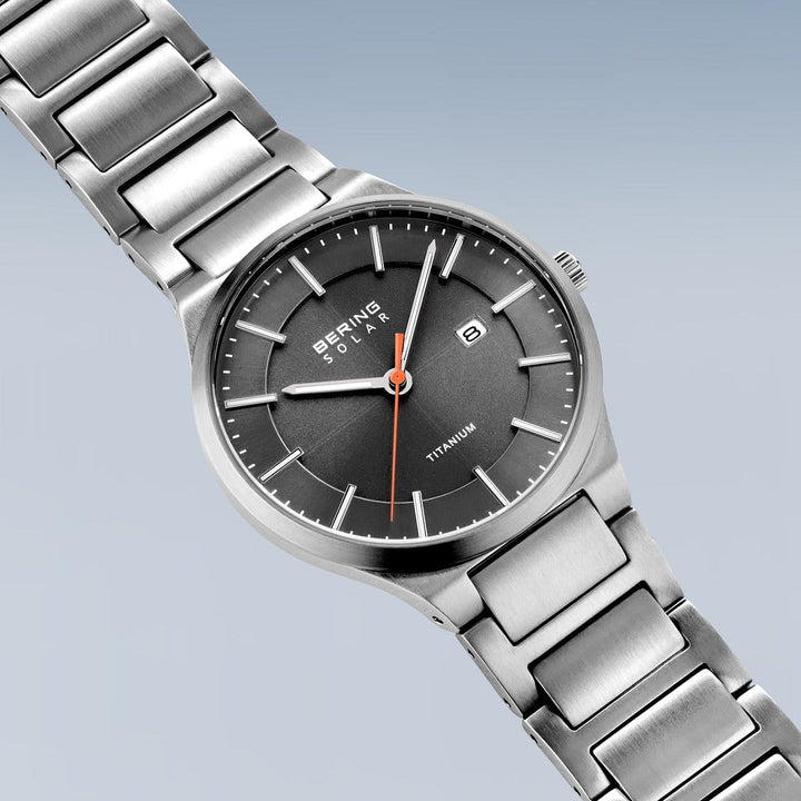 orologio da uomo bering quadrante grigio - 15239-779