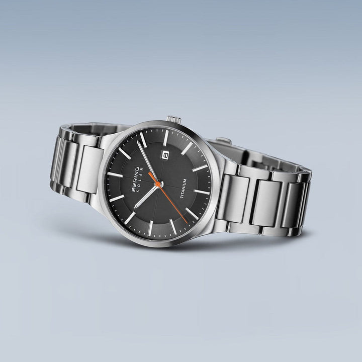 orologio da uomo bering quadrante grigio - 15239-779