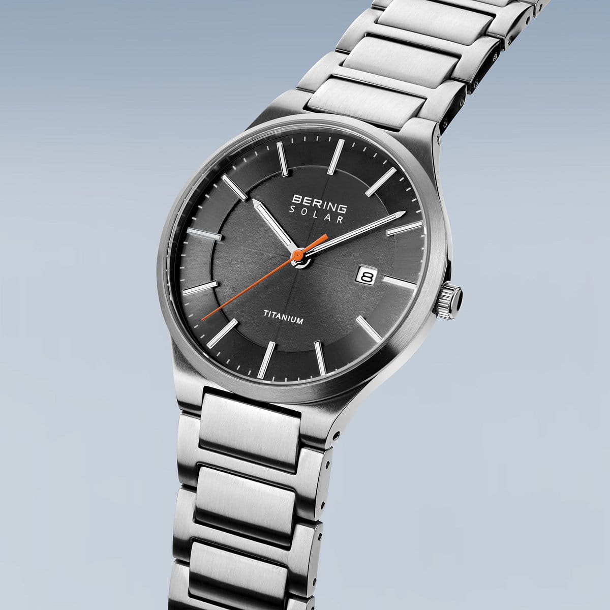 orologio da uomo bering quadrante grigio - 15239-779