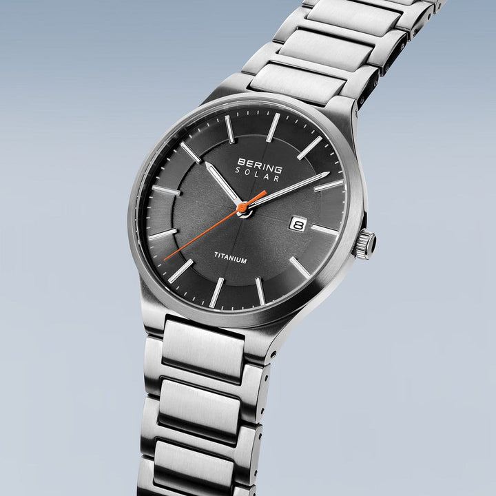 orologio da uomo bering quadrante grigio - 15239-779