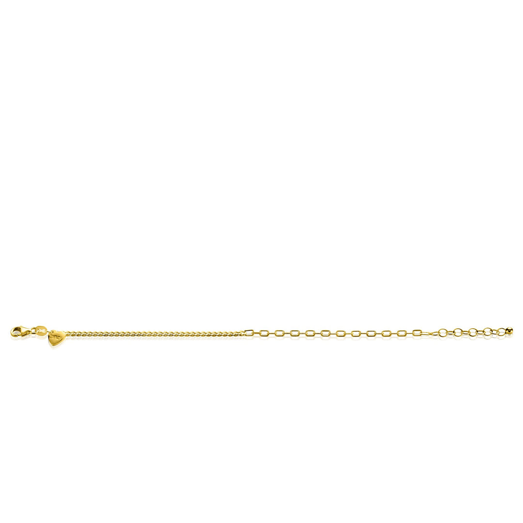 Zinzi Bracciale Placcato Oro Zia2468 G