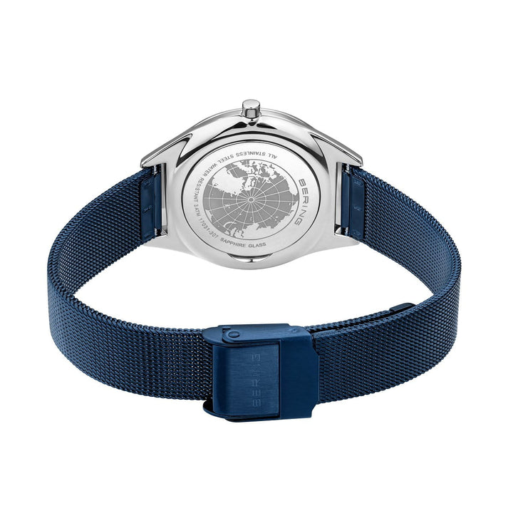 orologio unisex bering quadrante blu - 17031-307
