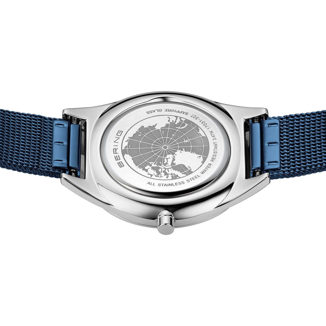 orologio unisex bering quadrante blu - 17031-307