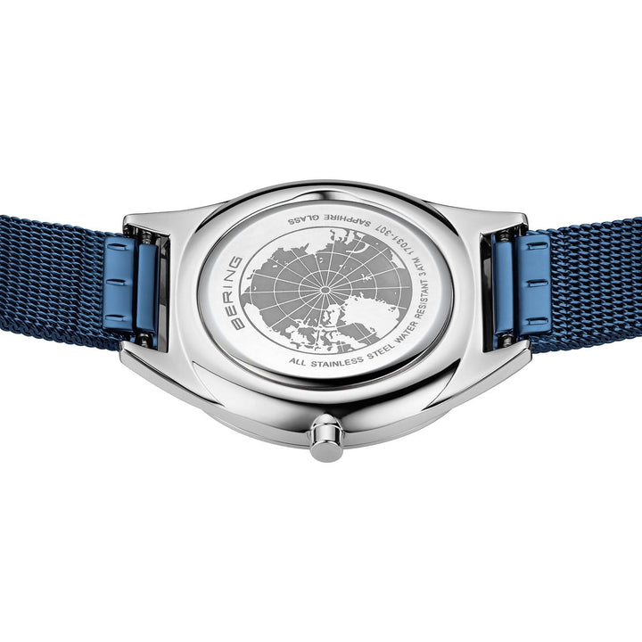 orologio unisex bering quadrante blu - 17031-307