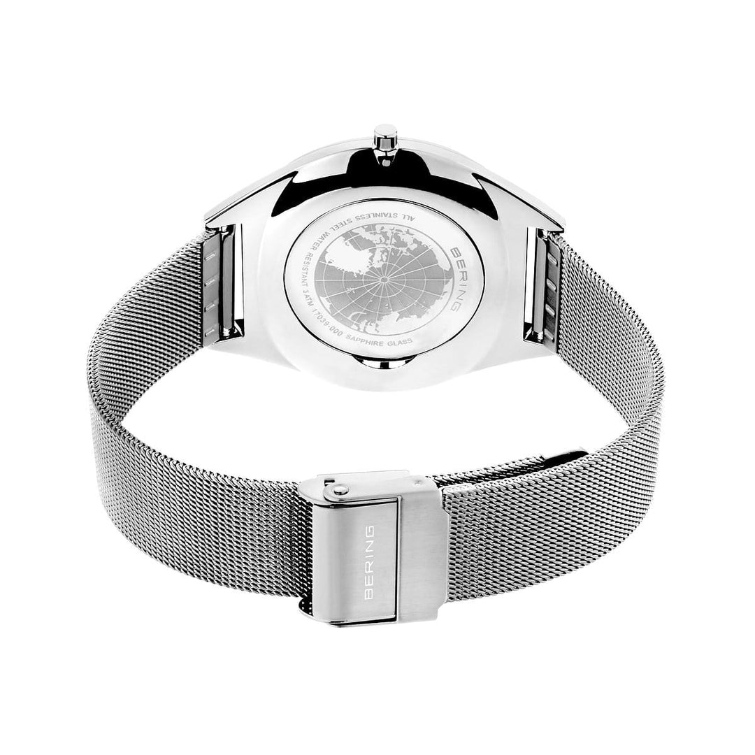 orologio unisex bering quadrante argento - 17039-000