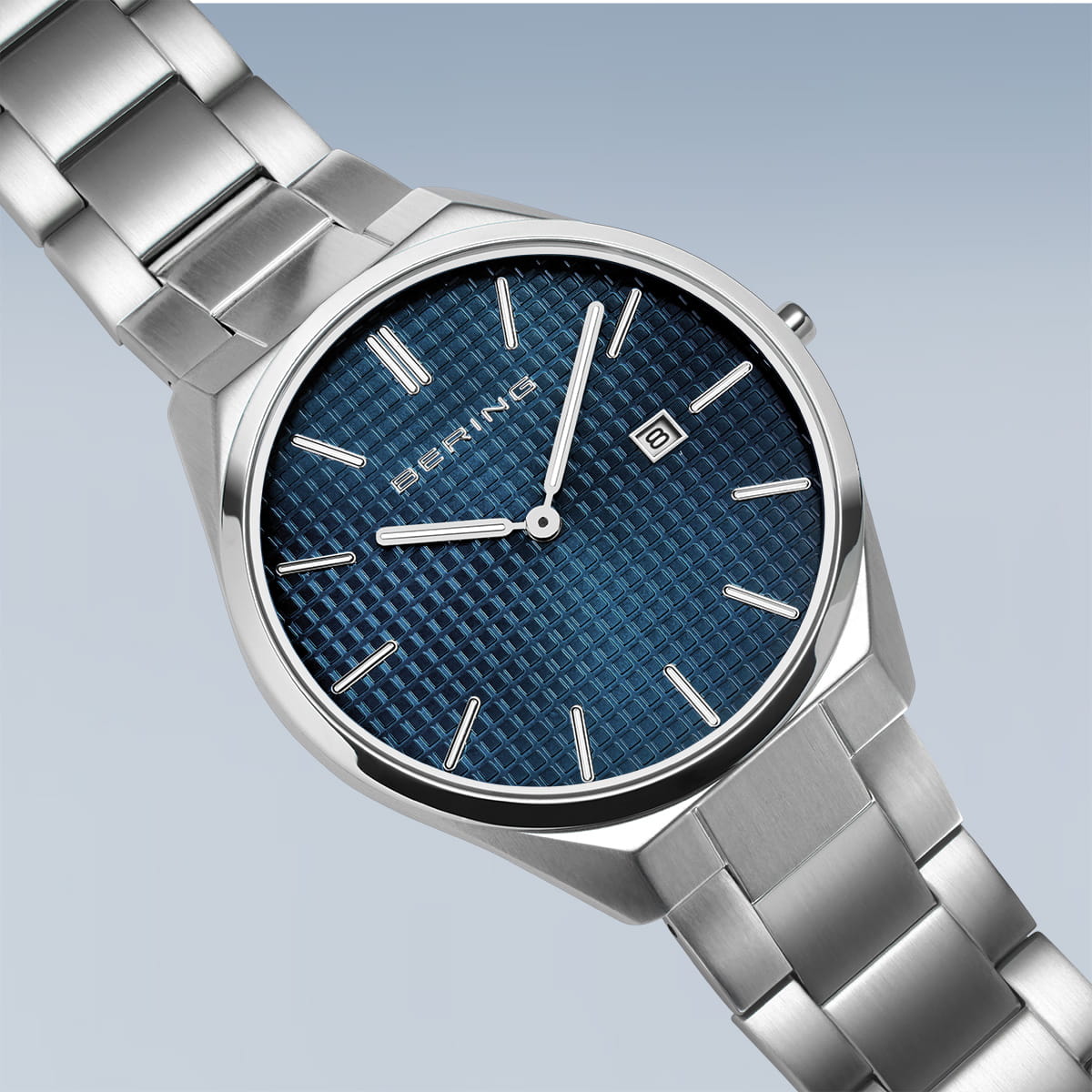 Orologio da uomo Bering quadrante blu 17240-707