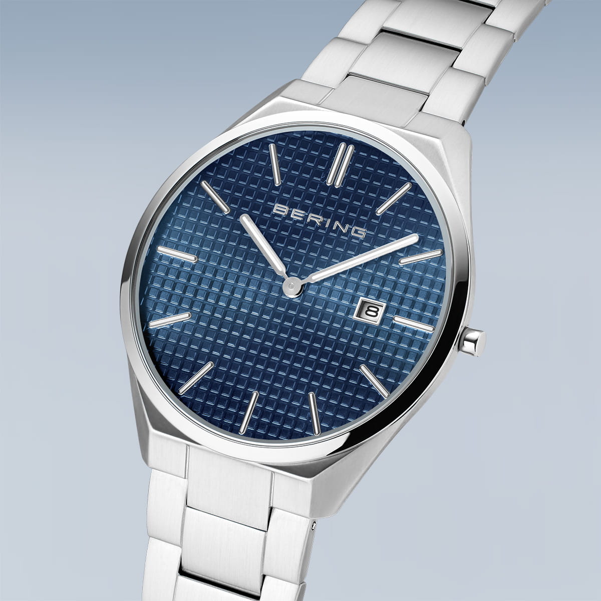 Orologio da uomo Bering quadrante blu 17240-707