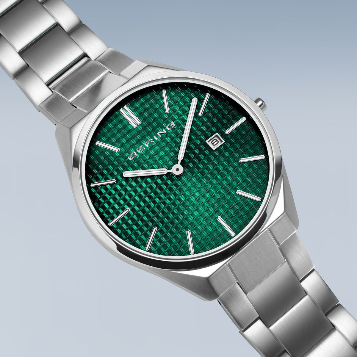 Orologio da uomo Bering quadrante verde 17240-708