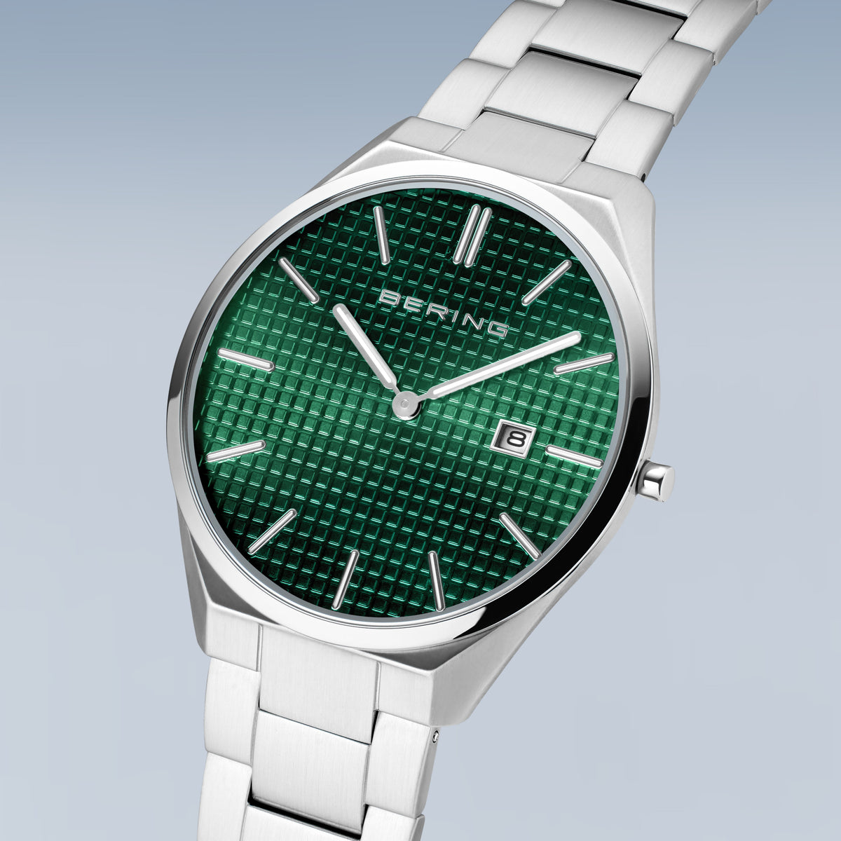 Orologio da uomo Bering quadrante verde 17240-708