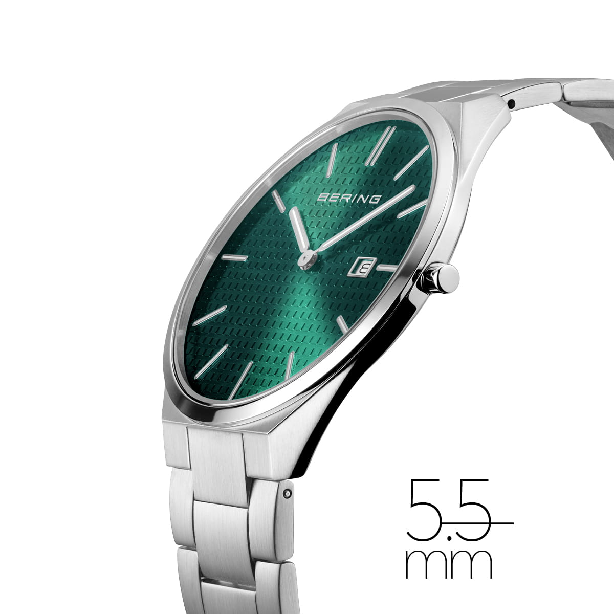 Orologio da uomo Bering quadrante verde 17240-708