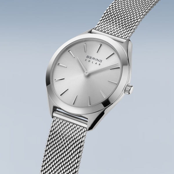 Orologio da donna Bering solar quadrante color argento -  17331-000