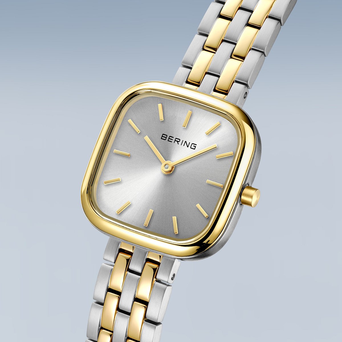 Orologio da donna Bering bicolore quadrante grigio 17926-714