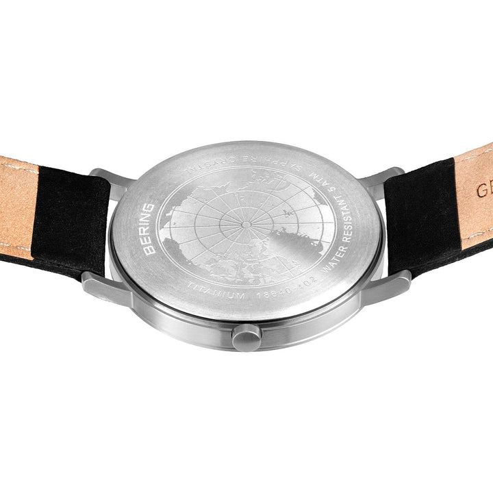 orologio da uomo bering quadrante nero - 18640-402