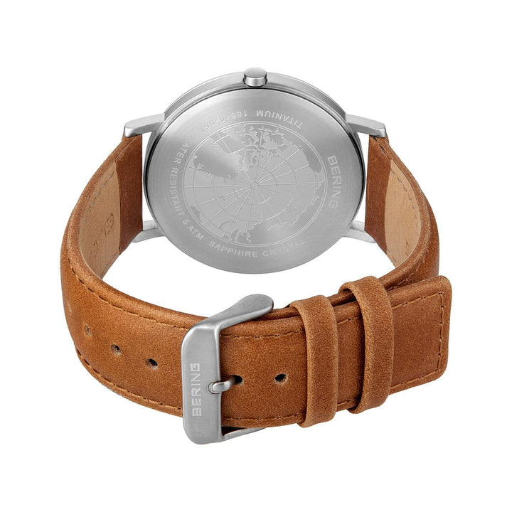 orologio da uomo bering quadrante blu - 18640-567