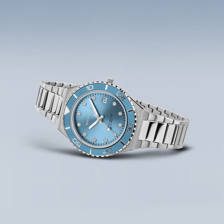 orologio da donna bering quadrante blu - 18936-705