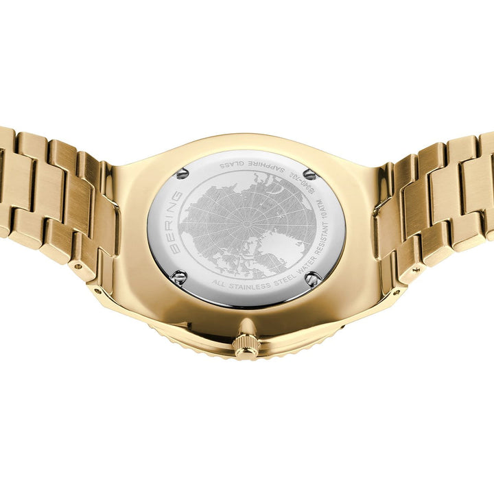 bering heren horloge zwarte wijzerplaat - 18940-732