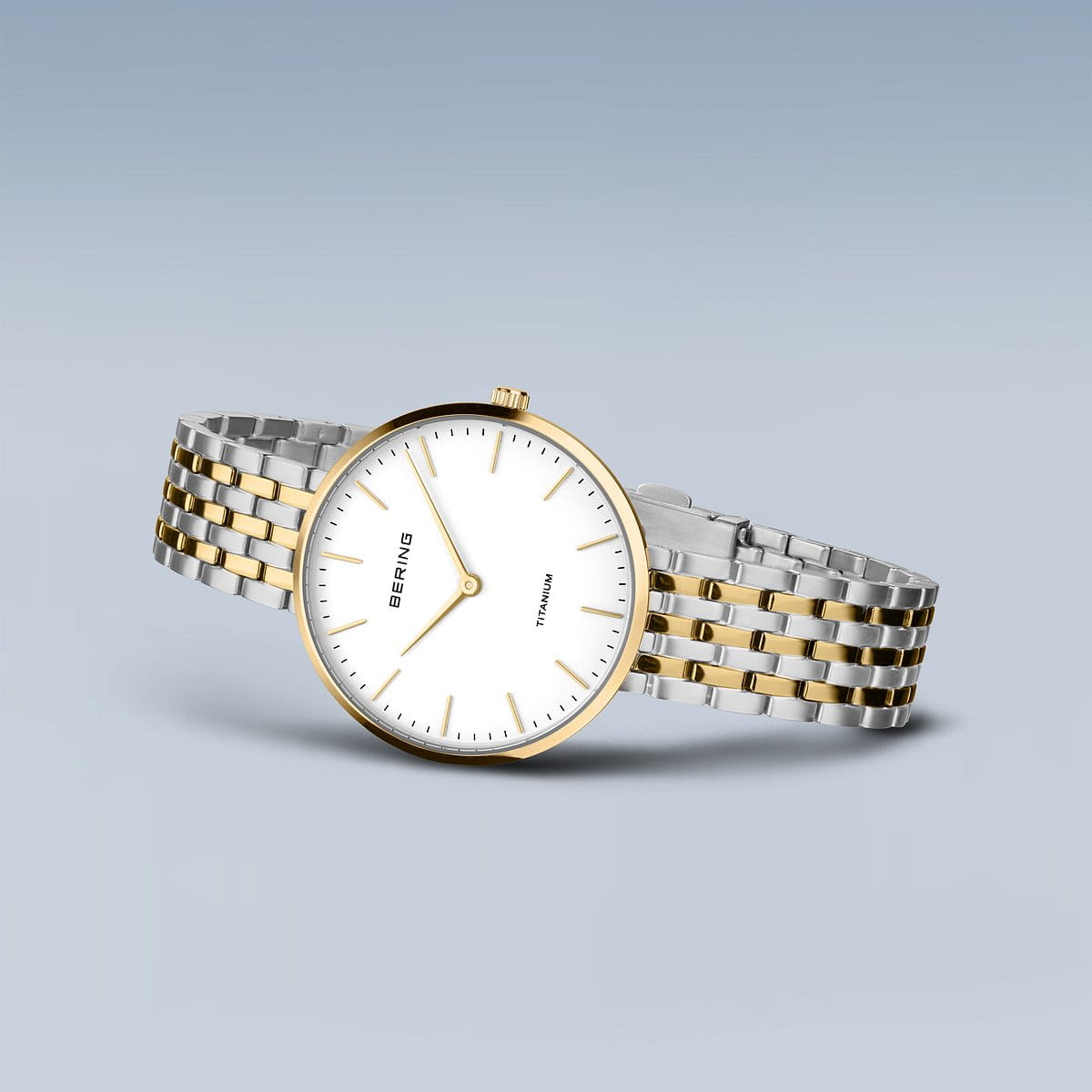 bering orologio da donna quadrante bianco - 19334-010