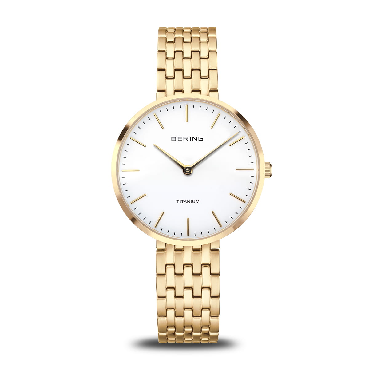 bering orologio da donna quadrante bianco - 19334-334