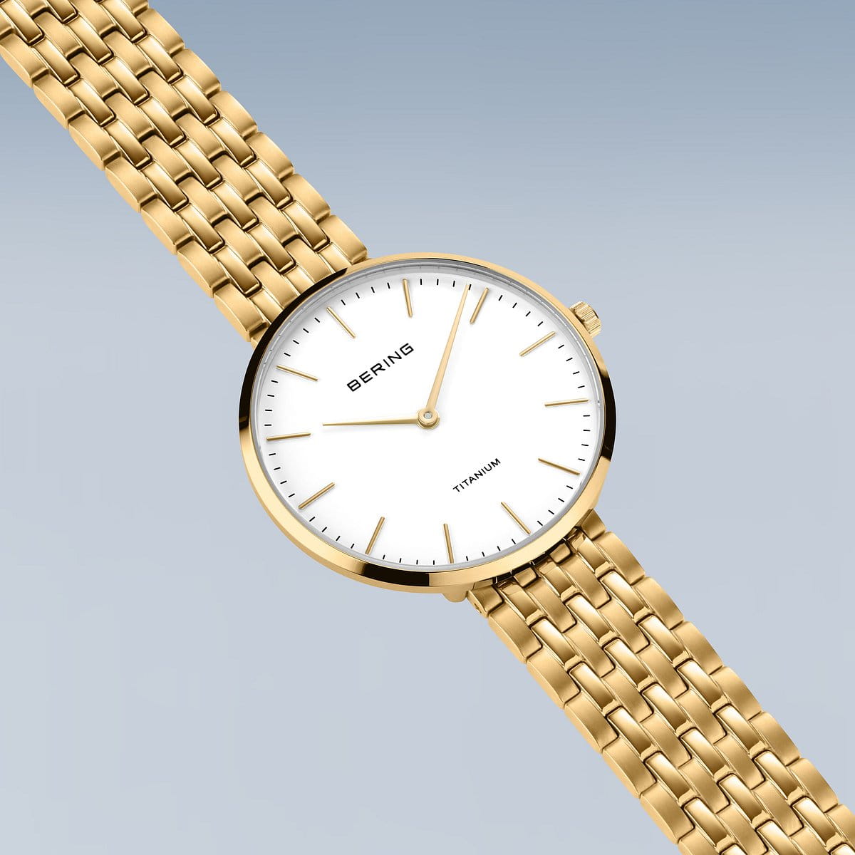 bering orologio da donna quadrante bianco - 19334-334
