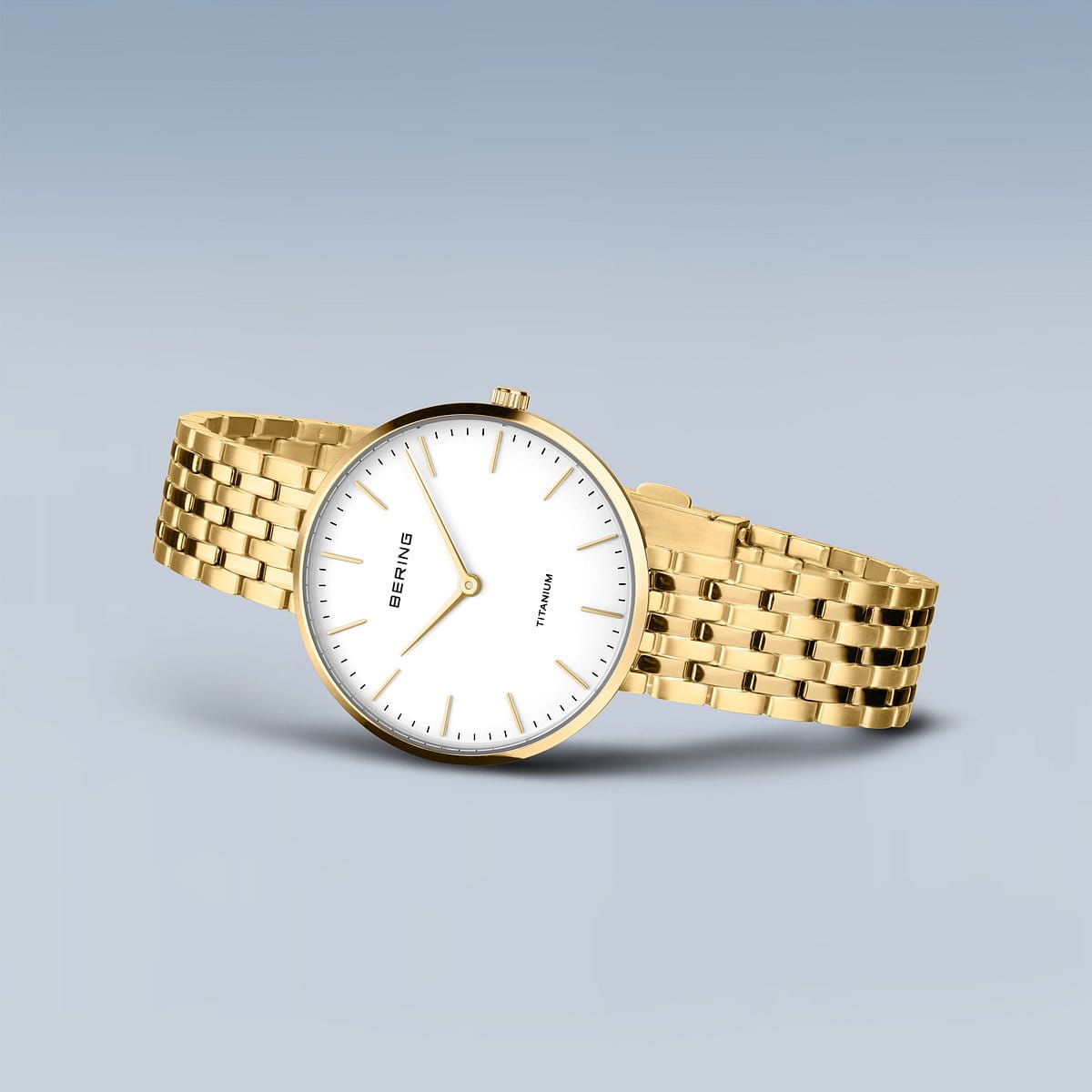 bering orologio da donna quadrante bianco - 19334-334