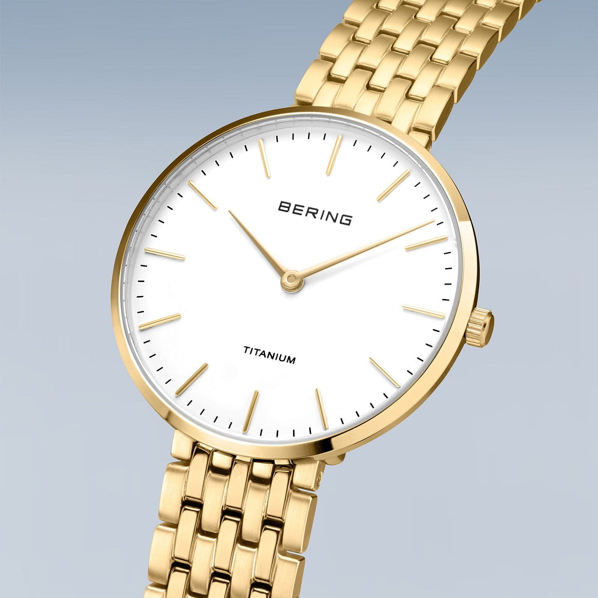 bering orologio da donna quadrante bianco - 19334-334