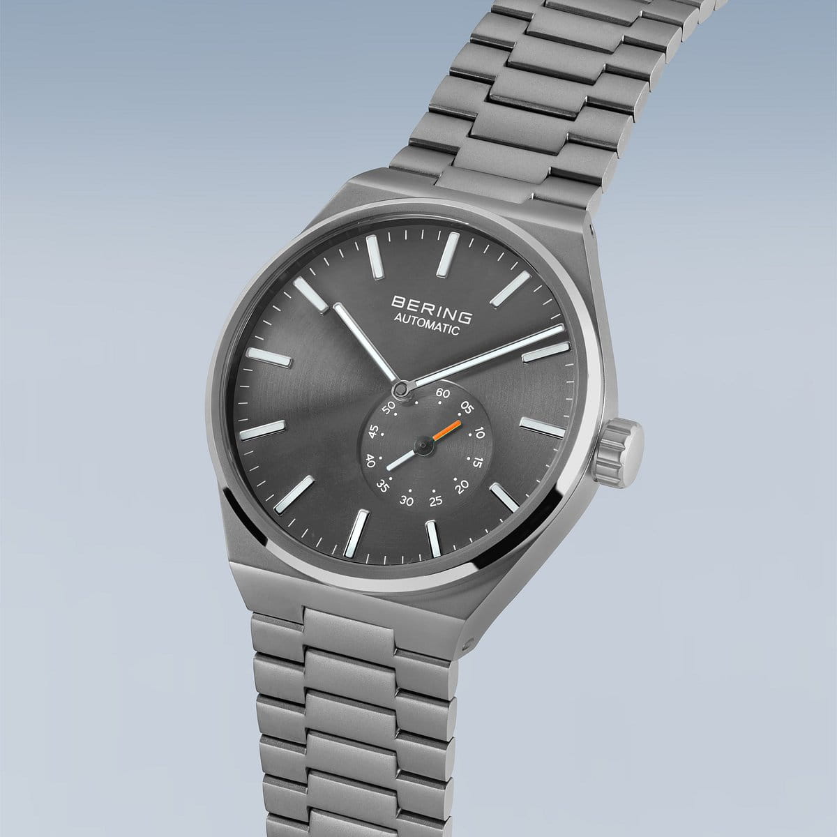 orologio da uomo bering quadrante grigio - 19441-777