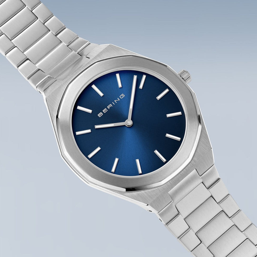 orologio da uomo bering quadrante blu - 19641-707