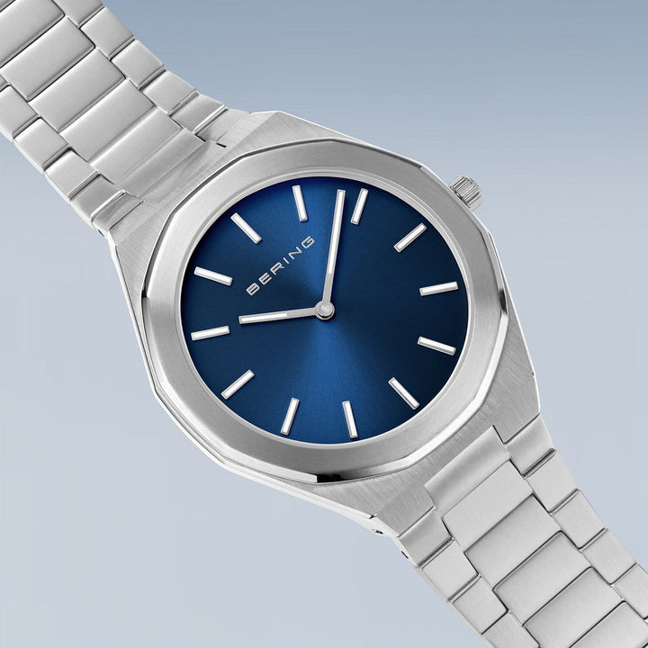 orologio da uomo bering quadrante blu - 19641-707