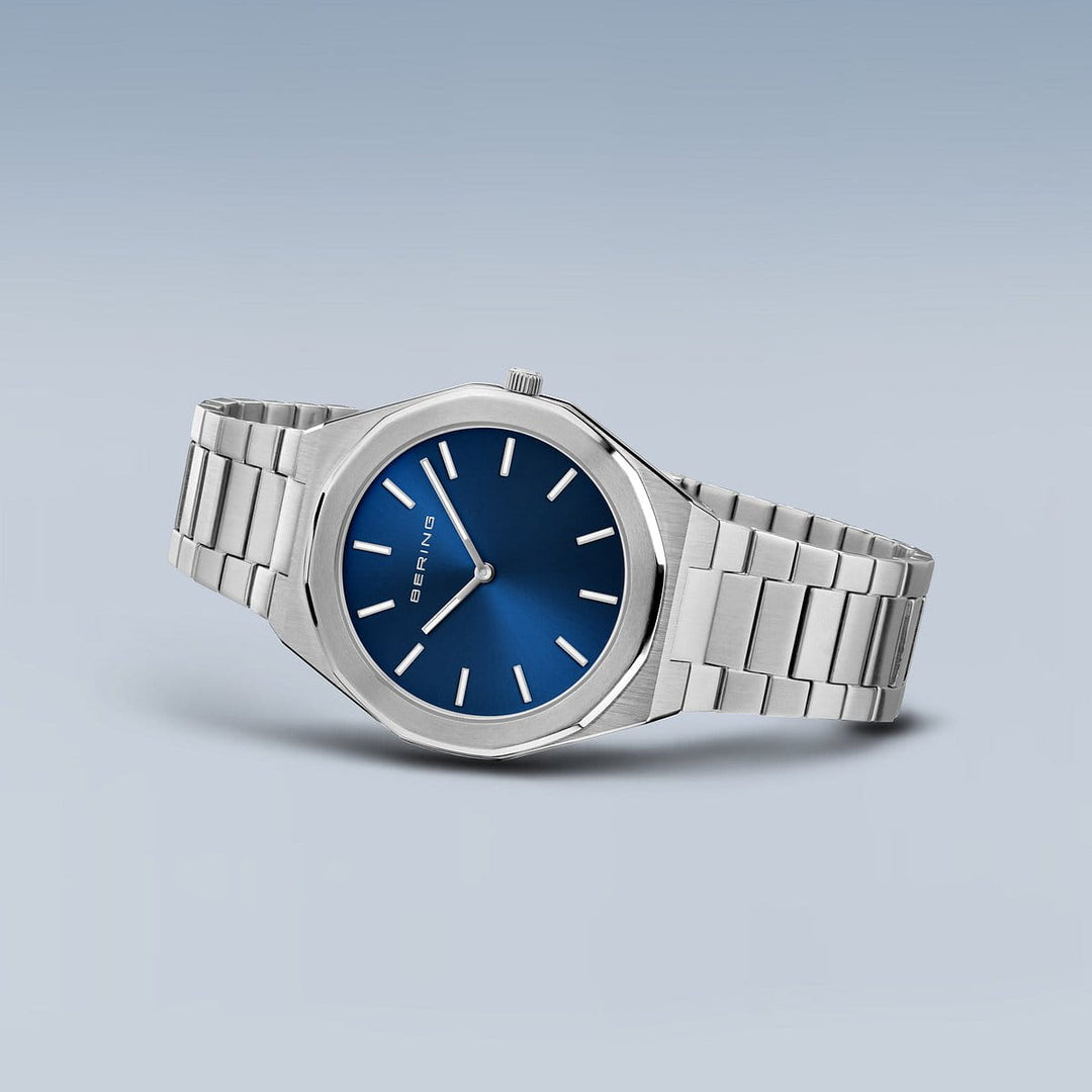 orologio da uomo bering quadrante blu - 19641-707