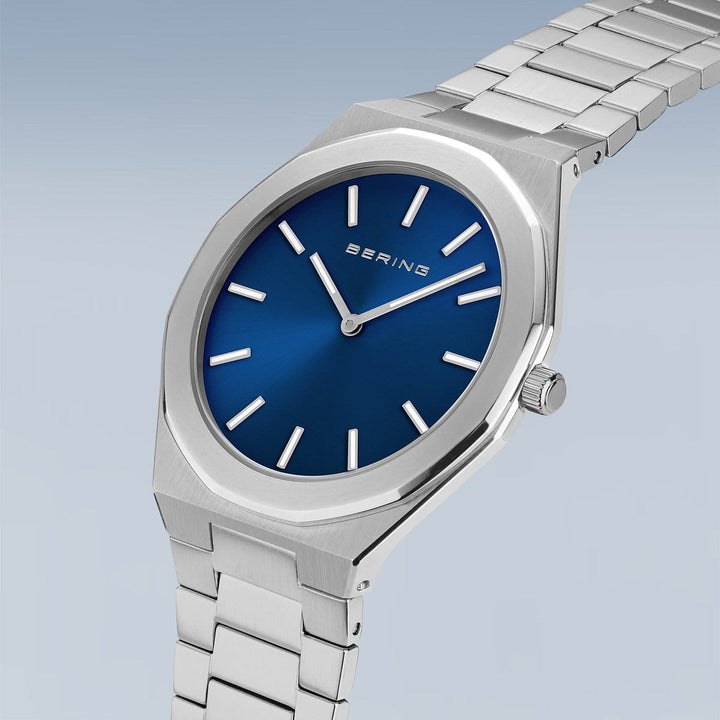 orologio da uomo bering quadrante blu - 19641-707