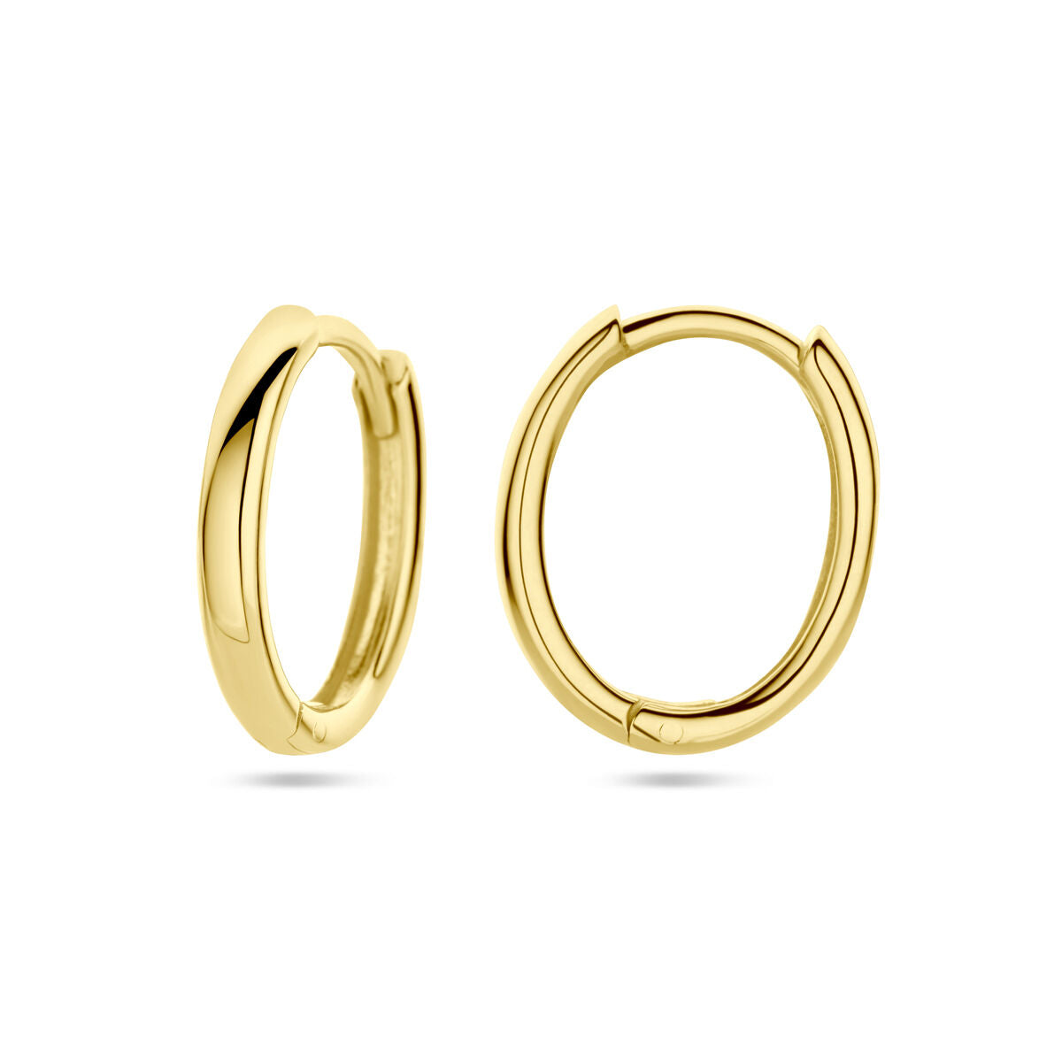 orecchini a clip in oro giallo 14K