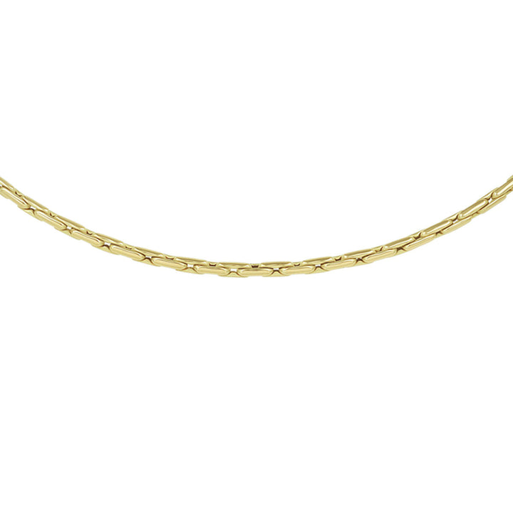 collier cardano 2,7 mm 45 cm 14K geelgoud