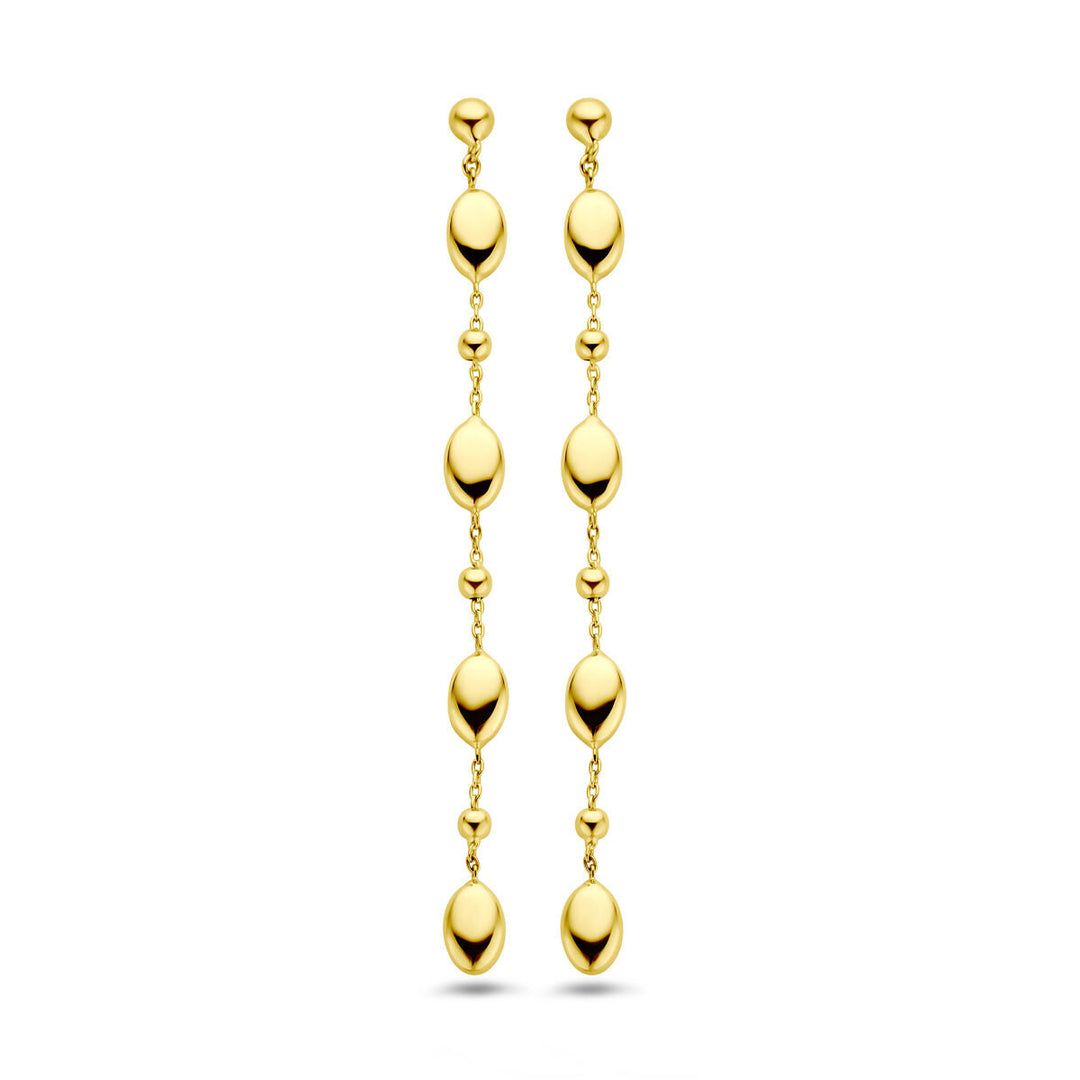 oorhangers 14K geelgoud