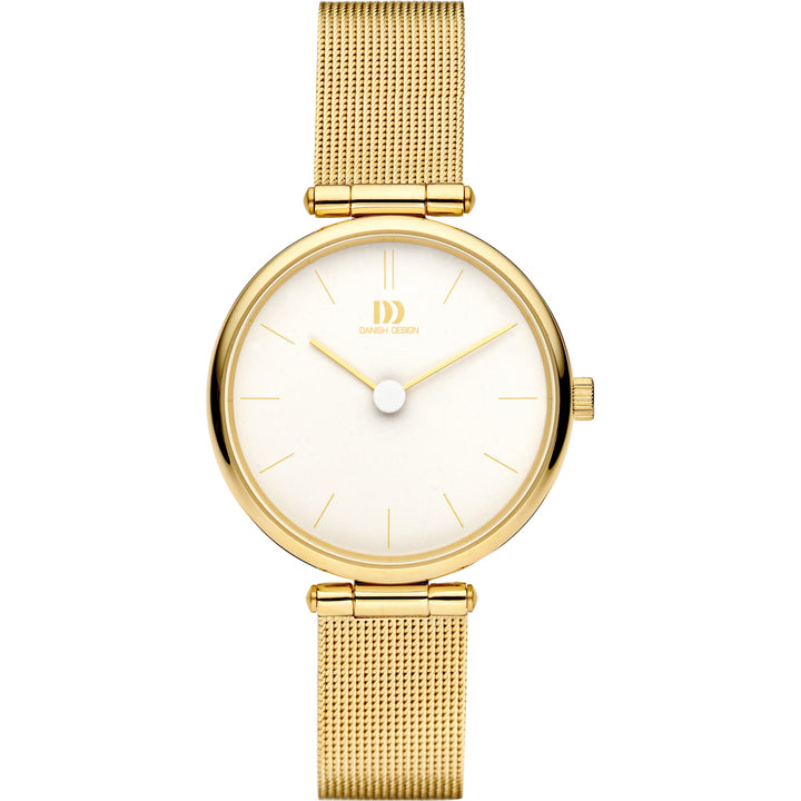 Danish design dames horloge witte wijzerplaat - IV05Q1269